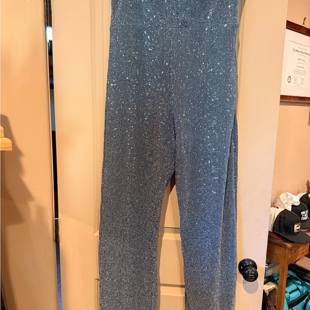 Wild Fable Sparkling Blue Jumpsuit